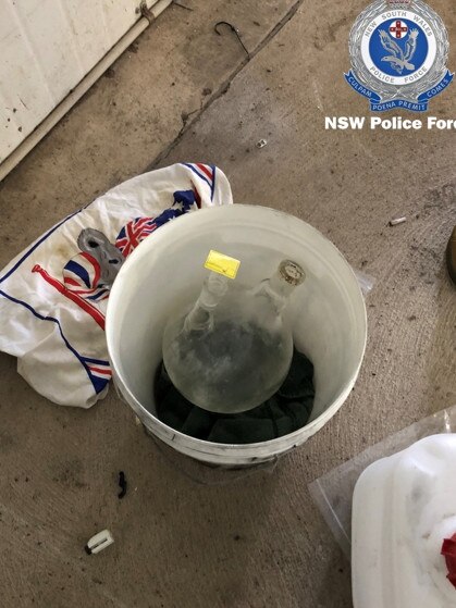 Police have dismantled a clandestine lab in northern NSW. Picture: NSW Police