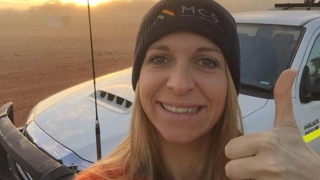 Natalie Hollenberg Stal has experienced FIFO life as a worker. Picture: Supplied