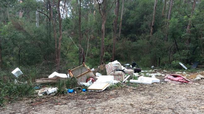 Waste levels and reports of illegal dumping have spiked. Picture: Western Sydney Regional Illegal Dumping (RID) Squad