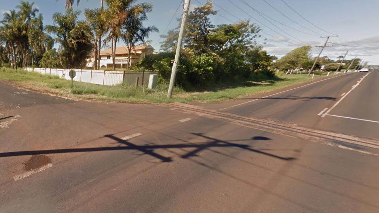 The intersection of St Johns and Elliott Heads Rds, Windermere, where the accident happened.