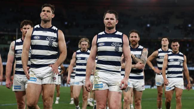 Geelong have plenty of senior players. Picture: Michael Klein