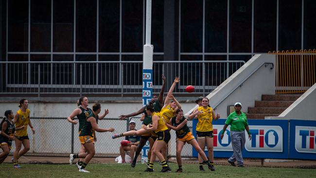 St Mary's vs Nightcliff Tigers 2023-24 NTFL women's qualifying final. Picture: Pema Tamang Pakhrin