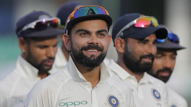 Virat Kohli’s India have won eight Test series in a row.