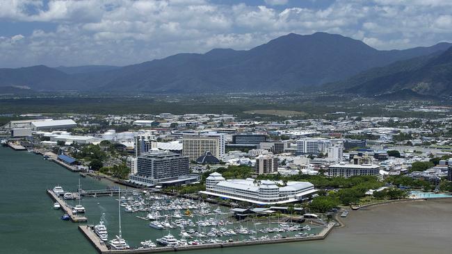 Member for Cairns Michael Healy said more public housing is built with an additional funding application pending. Picture: Marc McCormack