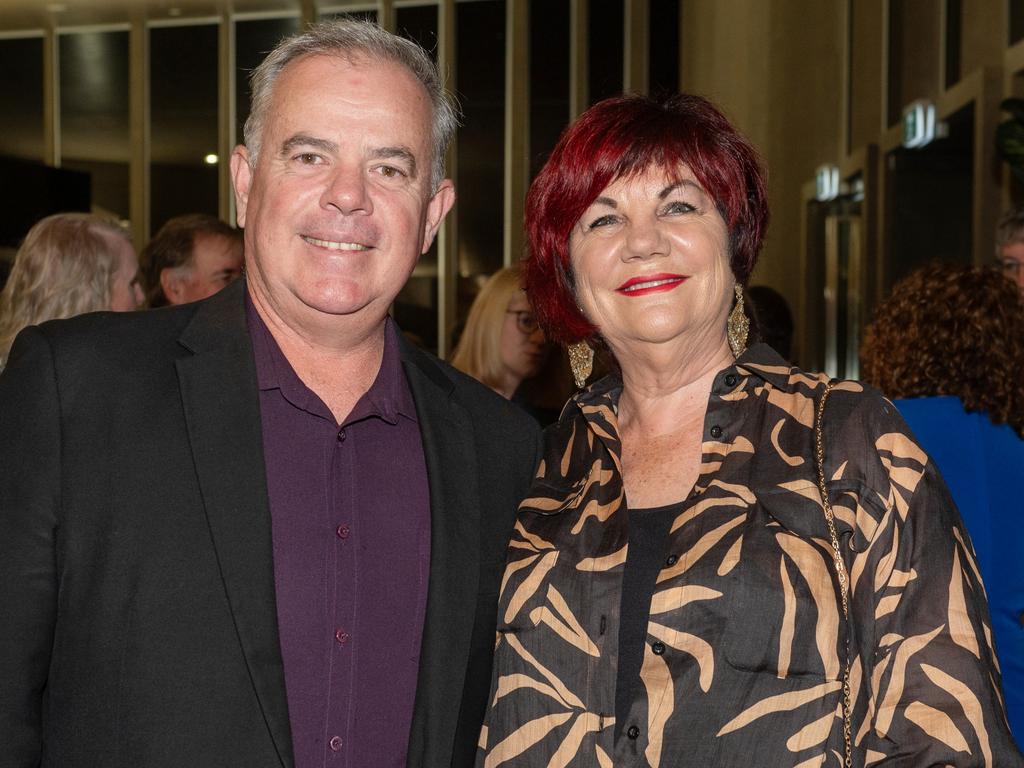 Justin Englert and Pauline Townsend served on the Mackay council together from 2020 until 2024 when they both lost their seats. Picture: Michaela Harlow