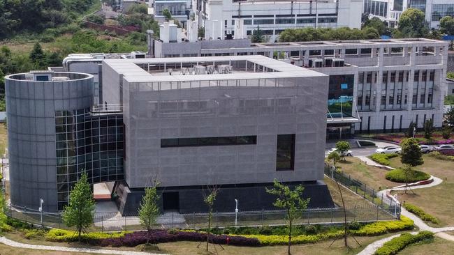 The P4 laboratory at the Wuhan Institute of Virology in Wuhan in China's central Hubei province. Picture: AFP