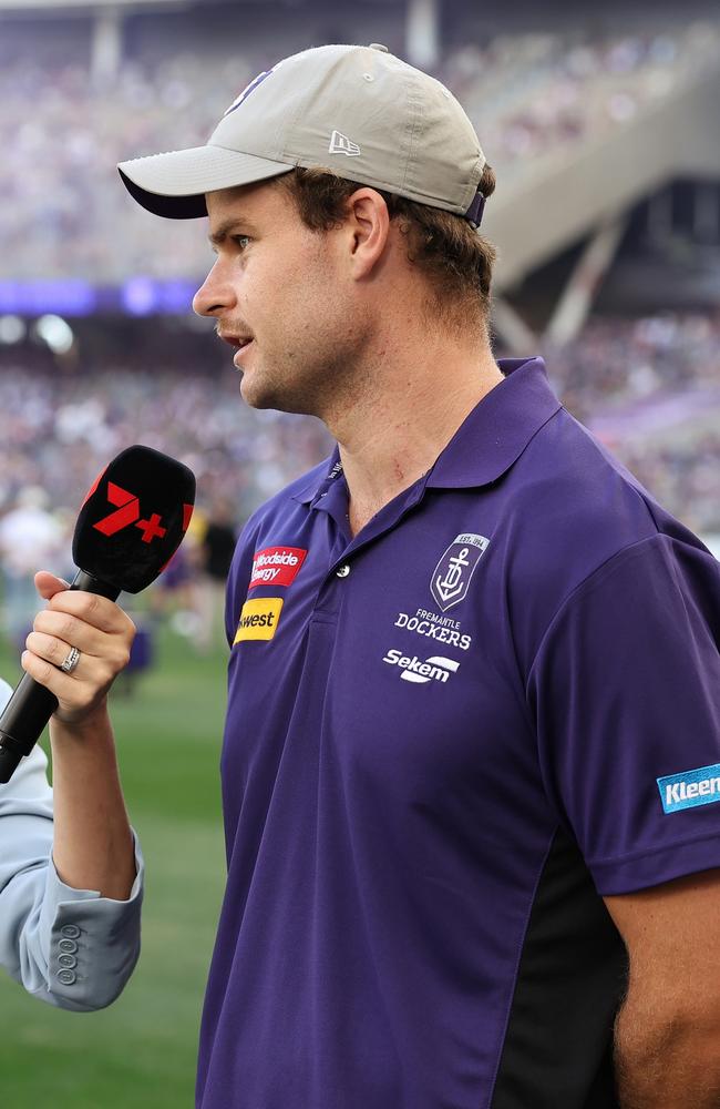 Will Sean Darcy return for the Dockers? Picture: Paul Kane/Getty Images.