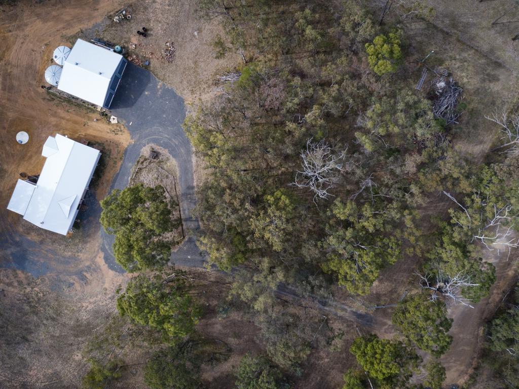 Meringandan resident Sophie Oliver is concerned about how close the bypass will come to her house and the potential loss of koala habitat. Picture: Kevin Farmer