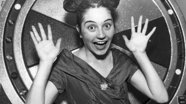 A file picture of Adelaide artist Monski Mouse (Monica Gonzalez) at Dazzeland in 1994 for the Adelaide Festival.