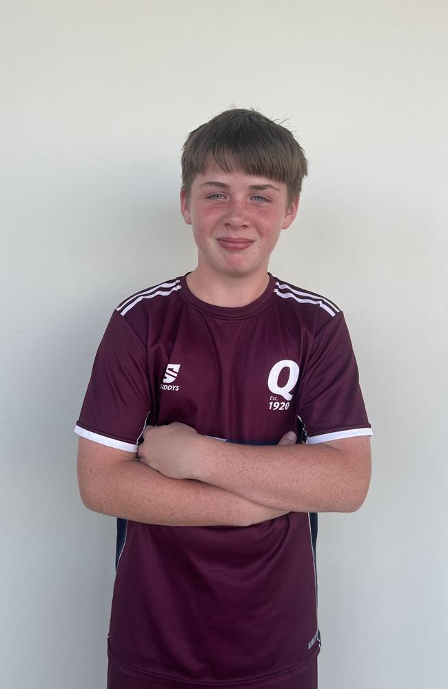 QRSS U12 Netball boys. Pictured: Zander Robson