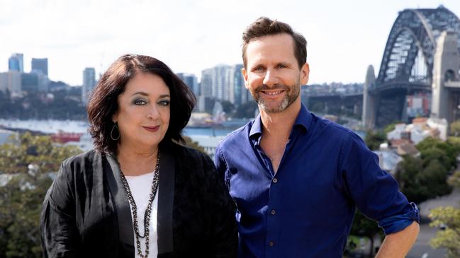 Wendy Harmer and Robbie Buck for ABC Breakfast. Buck announced he was leaving the show. Picture: Supplied