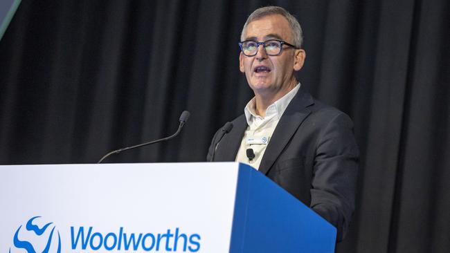 Woolworths chief executive Brad Banducci. Picture: Dallas Kilponen/Woolworths