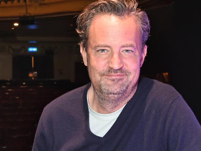 LONDON, ENGLAND - FEBRUARY 08:  Matthew Perry poses at a photocall for "The End Of Longing", a new play which he wrote and stars in at The Playhouse Theatre, on February 8, 2016 in London, England.  (Photo by David M. Benett/Dave Benett/Getty Images)