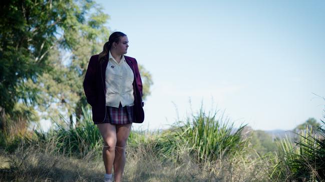 Taylah Iverach is an Indigenous Year 12 student and school captain at Melville High School, Kempsey. Picture: Supplied