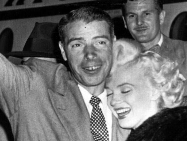 Troubled... Monroe relied on DiMaggio as a father figure.