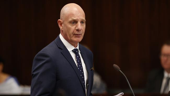 Premier Peter Gutwein during question time in State Parliament.  Picture: Zak Simmonds