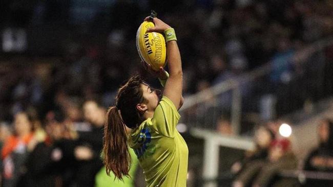 AFL umpire Rosemary Michetti has been pleased with the WRFL’s improved culture given some of the scenarios she used to face..