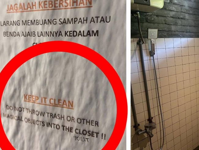 sign that blew my mind in Indo