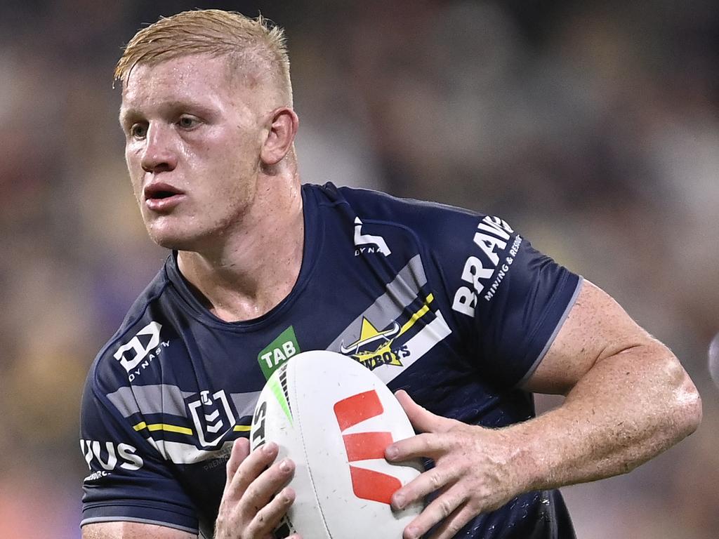The Cowboys have pushed a contract extension for Griffin Neame. Picture: Ian Hitchcock/Getty Images