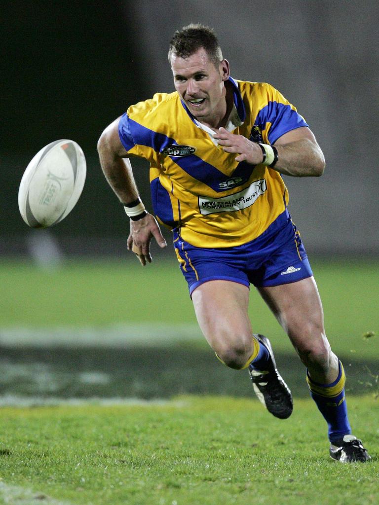 Playing in the Bartercard Cup Final in 2006. Picture: Hannah Johnston/Photosport