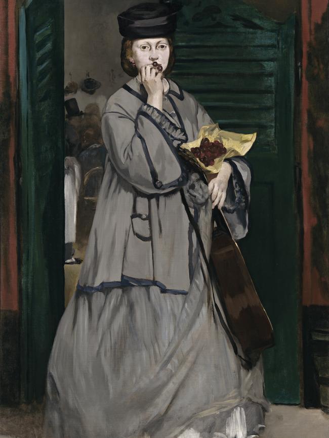 Edouard Manet, French, 1832–1883 Street singer, c. 1862 oil on canvas, 171.1 x 105.8 cm Museum of Fine Arts, Boston. Bequest of Sarah Choate Sears in memory of her husband, Joshua Montgomery Sears. Photography © Museum of Fine Arts, Boston. All Rights Reserved.