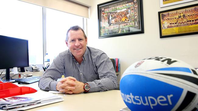 Brisbane Tigers CEO Brian Torpy, who is also spearheading the Brisbane Firehawks NRL bid. Picture Peter Cronin