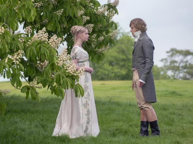 Anya Taylor-Joy and Johnny Flynn in director Autumn de Wilde's sexed-up Emma.