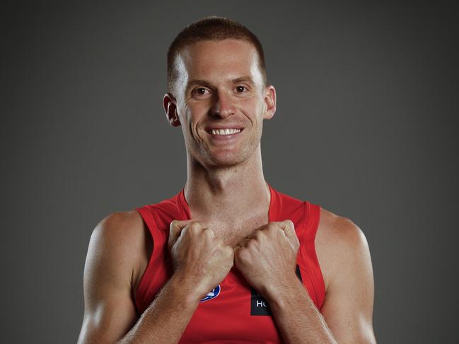 NCA. MELBOURNE, AUSTRALIA. 24th February, 2025 .  AFL captains day at Marvel Stadium . Gold Coast suns skipper Noah Anderson      .  Picture: Michael Klein