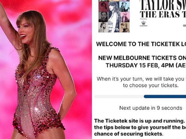 Ticket shock for Aussie Taylor Swift fans