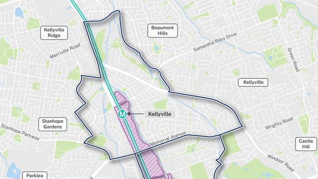 The areas of Kellyville and Bella Vista will receive improved public open spaces with new playing fields and greater protections for biodiversity. Picture: Supplied