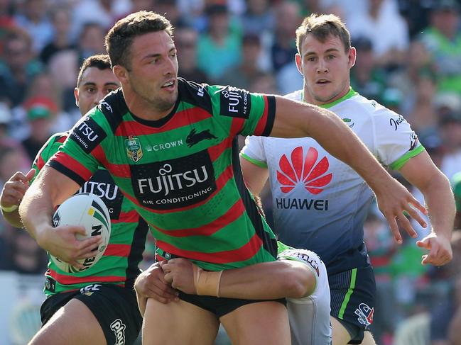 Sam Burgess should get the minutes to do some damage. Picture: Getty Images