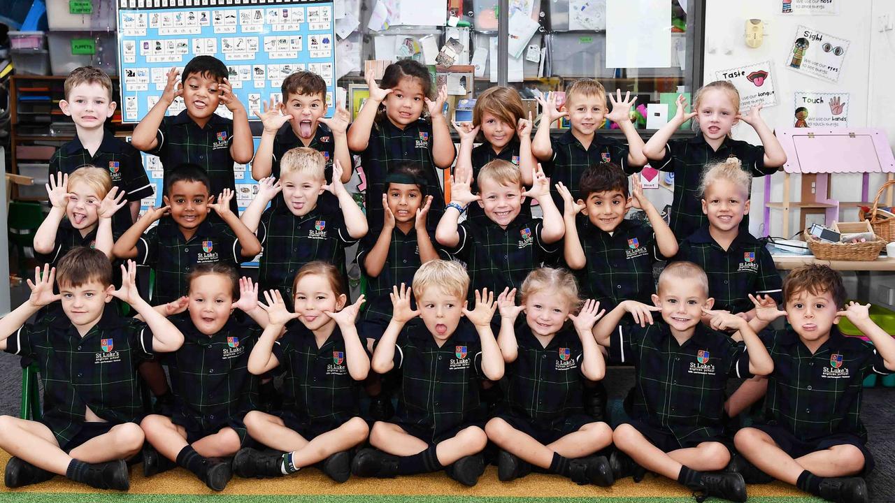 My First Year: St Lukes Anglican School, Prep B. Picture: Patrick Woods.