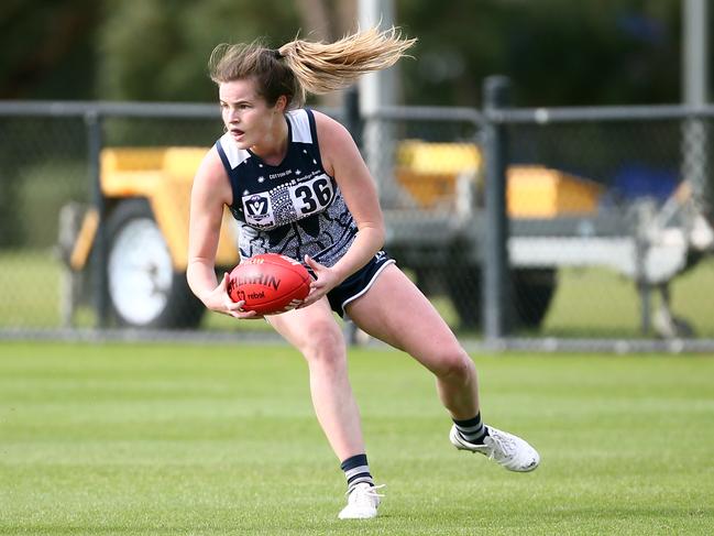 VFLW: Geelong Cats v Port Melbourne.36. Breanna Pratt.