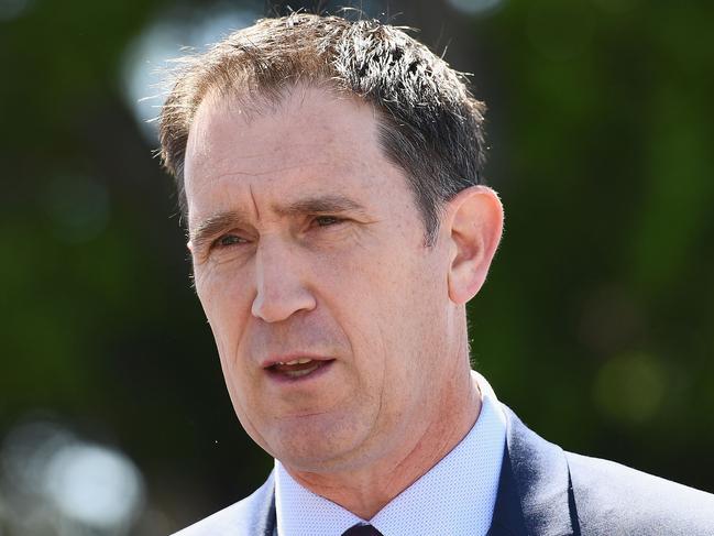 PERTH, AUSTRALIA - DECEMBER 14:  Cricket Australia CEO James Sutherland speaks to the media during press conference at WACA on December 14, 2017 in Perth, Australia.  (Photo by Quinn Rooney/Getty Images)