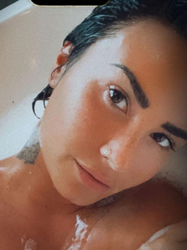 Demi later joked that you ‘miss 100 per cent of the shots you don't take’.