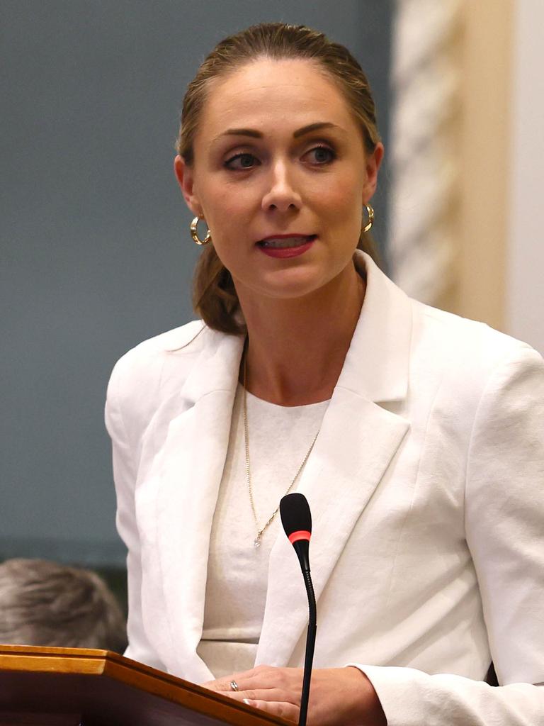 Ms Stone will be up against Queensland Minister for housing Meaghan Scanlon during the October election. Picture: NCA NewsWire/Tertius Pickard