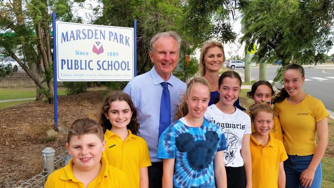 Kevin Conolly promised a new school in Marsden Park before the election, but no funding has been allocated in the budget.