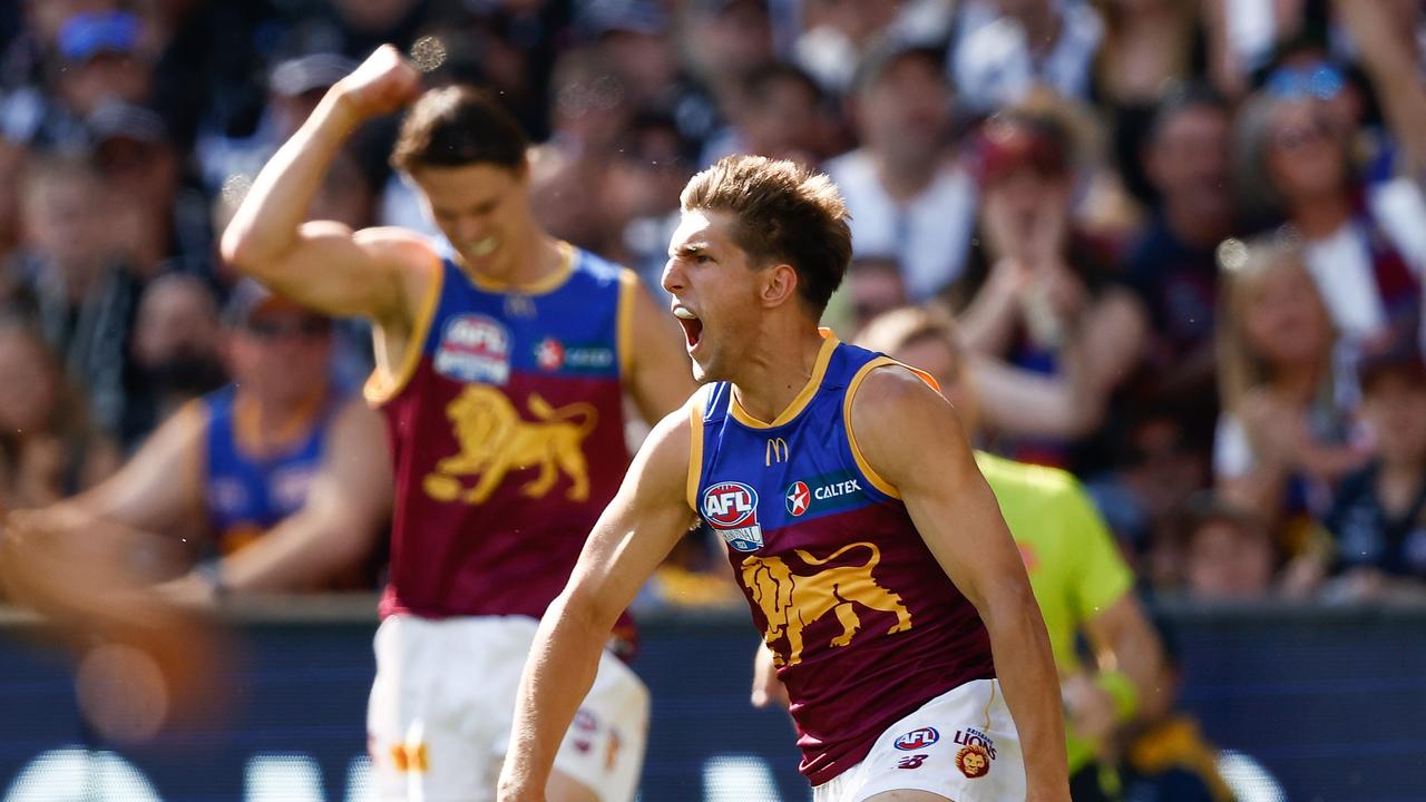 The first half had it all. (Photo by Michael Willson/AFL Photos via Getty Images)