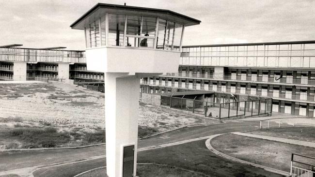 Brisbane Prison at Boggo Road, Dutton Park, in the 1970s. 