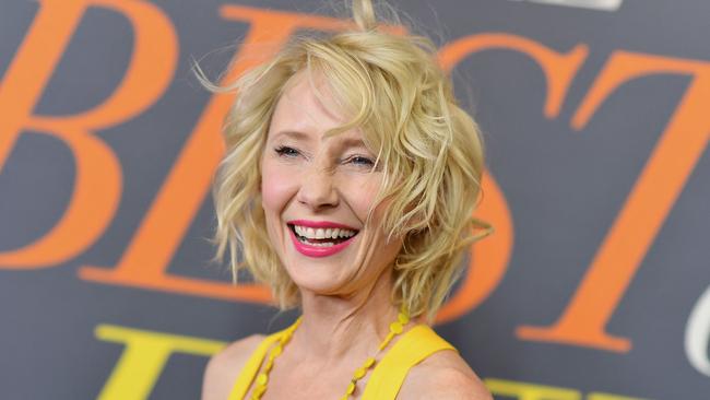 Anne Heche’s condition is still ‘dire’ following the crash. Picture: AFP