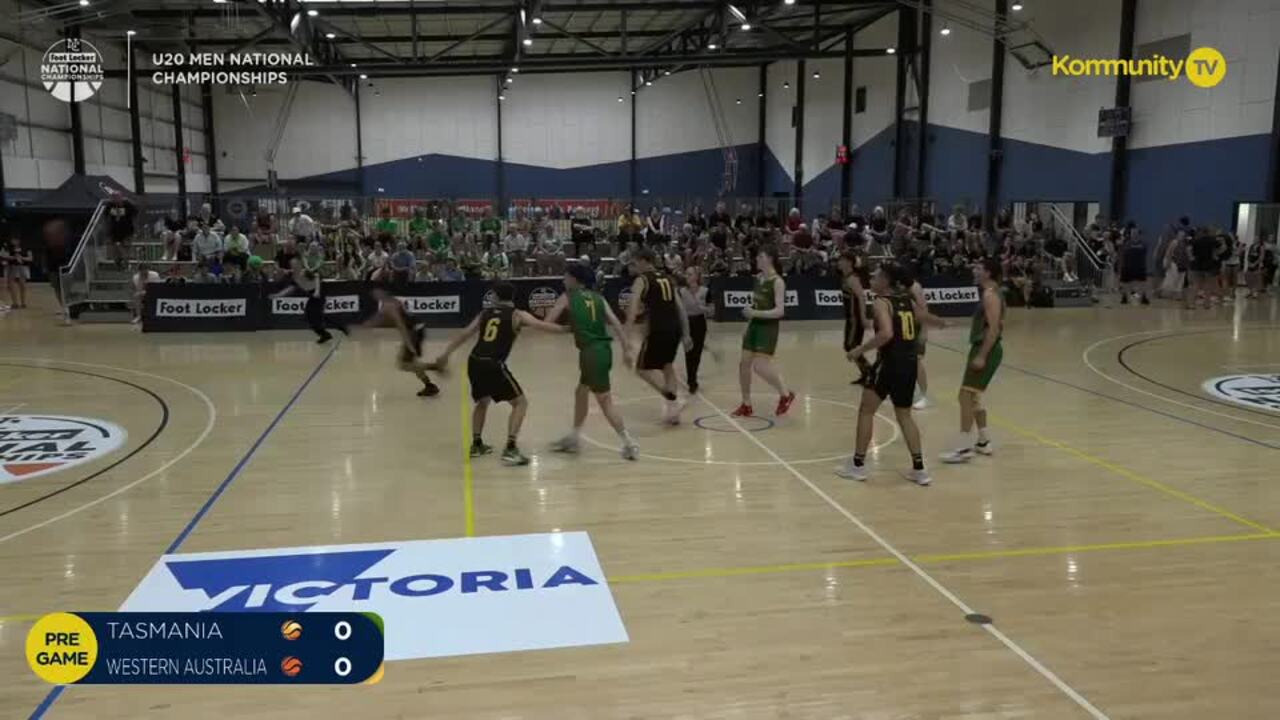 Replay: Tasmania v Western Australia (U20 men 5th place playoff)—2025 Basketball Australia U20's & Ivor Burge National Championships Day 6