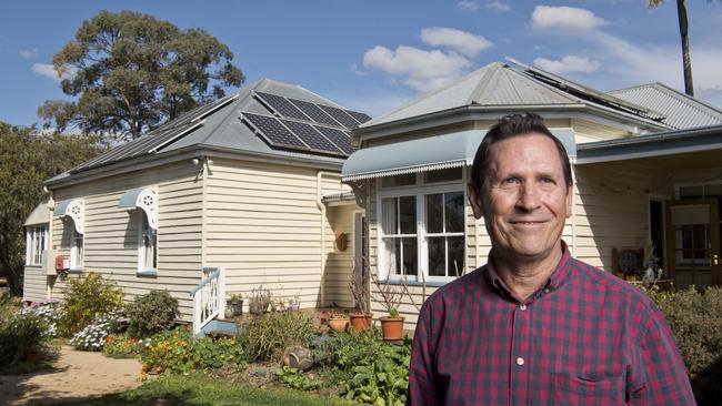 Ross Campbell's 120 year old house is designed for sustainability. Wednesday, 2nd Aug, 2020.