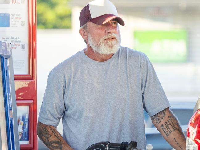 ONE TIME WEB USE FOR NEWS.COM.AU ONLY - FEES APPLY -  AU_3058393 - Los Angeles, CA  -  *EXCLUSIVE*  - Australian actor Dominic Purcell was seen stopping for gas and some chips before heading home in Toluca Lake, Los Angeles, looking casual in black pants, a gray shirt, and a cap.    Pictured: Dominic Purcell    BACKGRID Australia 13 OCTOBER 2024     BYLINE MUST READ: 4CRNS, WCP / BACKGRID    Phone: + 61 419 847 429  Email:  sarah@backgrid.com.au