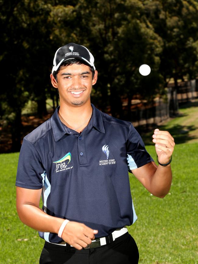 Kellyville golfer Adam Nelson has been part of the Western Sydney Academy of Sport for the past few years.