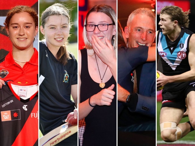 Every pick from AFLW Draft, feel-good twin shock