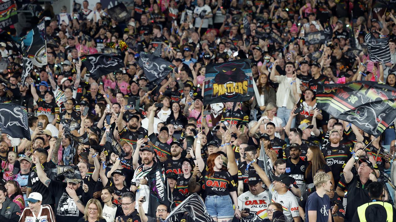 Will Panthers fans flock to CommBank Stadium? Picture: Jonathan Ng