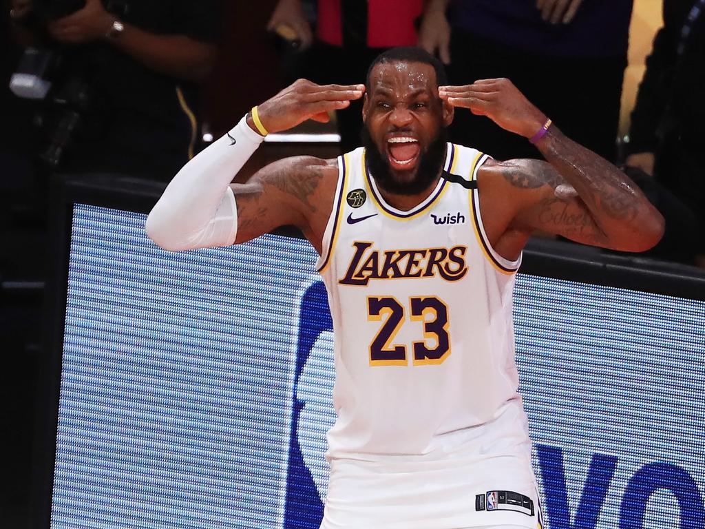 LeBron James shocked the basketball world by deciding to ditch the famous No. 23. (Photo by Mike Ehrmann/Getty Images)