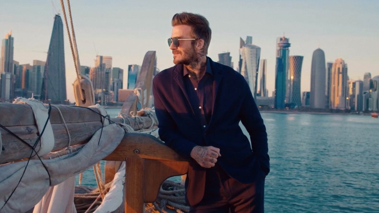 David Beckham has become the face of Qatar tourism.