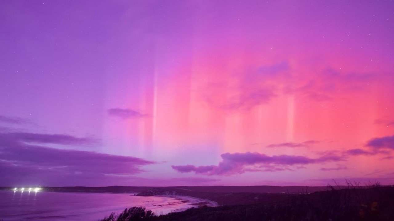 South Australian skies were also lit up by the phenomenon in May. Picture: Linda N Irwin-Oak.