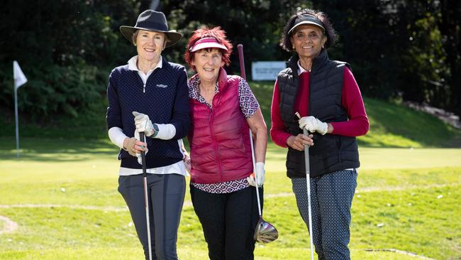 Northbridge Golf Club members Ruth McBride, Gillian McFee and Renu Patel had mixed thoughts on the proposal.